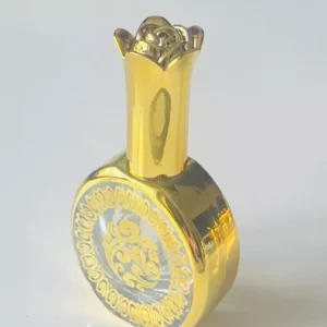Glass Golden Spray Bottle 20ml Empty Refillable Perfume Mini Travel PocketSize C