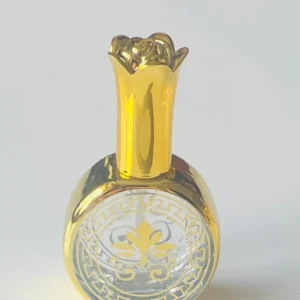 Glass Golden Spray Bottle 20ml Empty Refillable Perfume Mini Travel PocketSize A