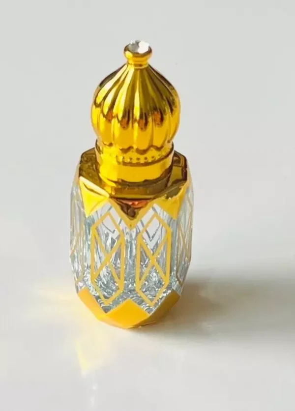 Glass Golden Roll on Bottle 6ml-Refillable Perfume Empty Bottles Essential Oil/B - Image 5