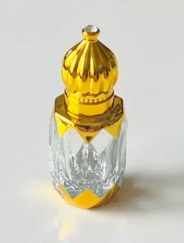 Glass Golden Roll on Bottle 6ml-Refillable Perfume Empty Bottles Essential Oil/A - Image 7