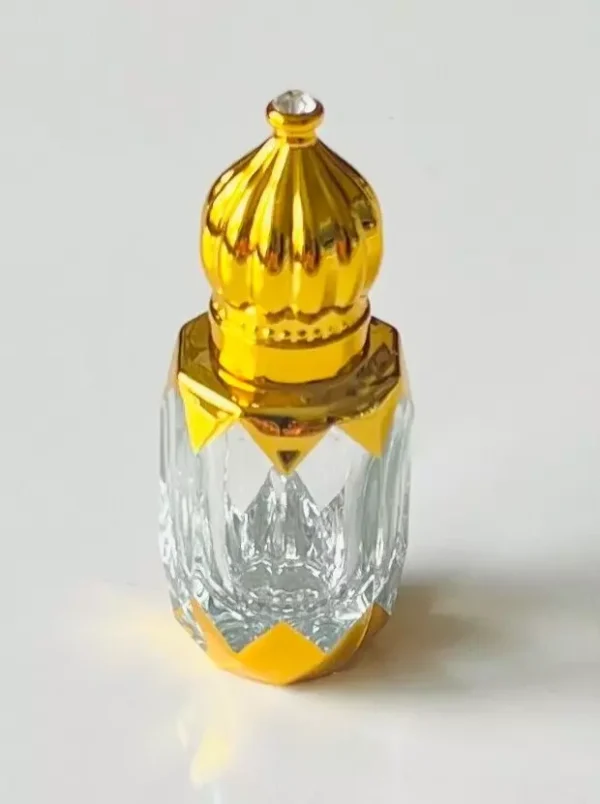 Glass Golden Roll on Bottle 6ml-Refillable Perfume Empty Bottles Essential Oil/A - Image 9